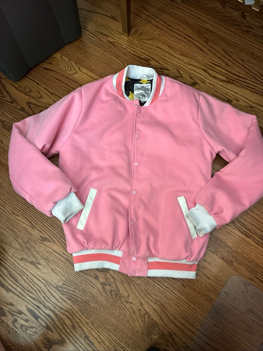 Steven Universe The Movie x Daylight Curfew Varsity Jacket 2XL Pink 2020 Rare